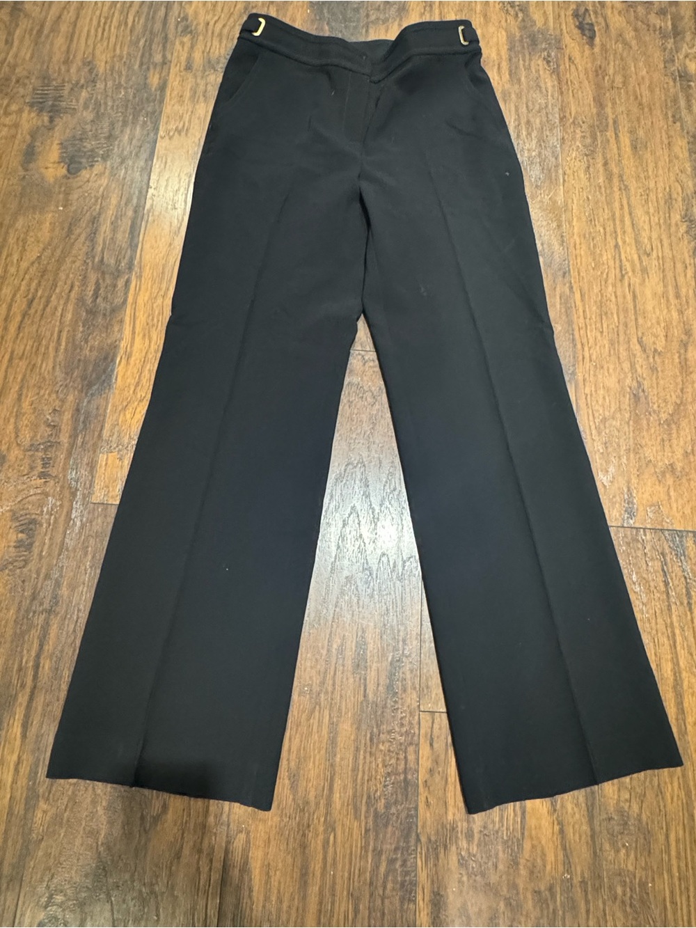 New- St. John Black Wide Leg